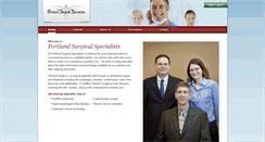 Desktop Screenshot of portlandsurgery.com